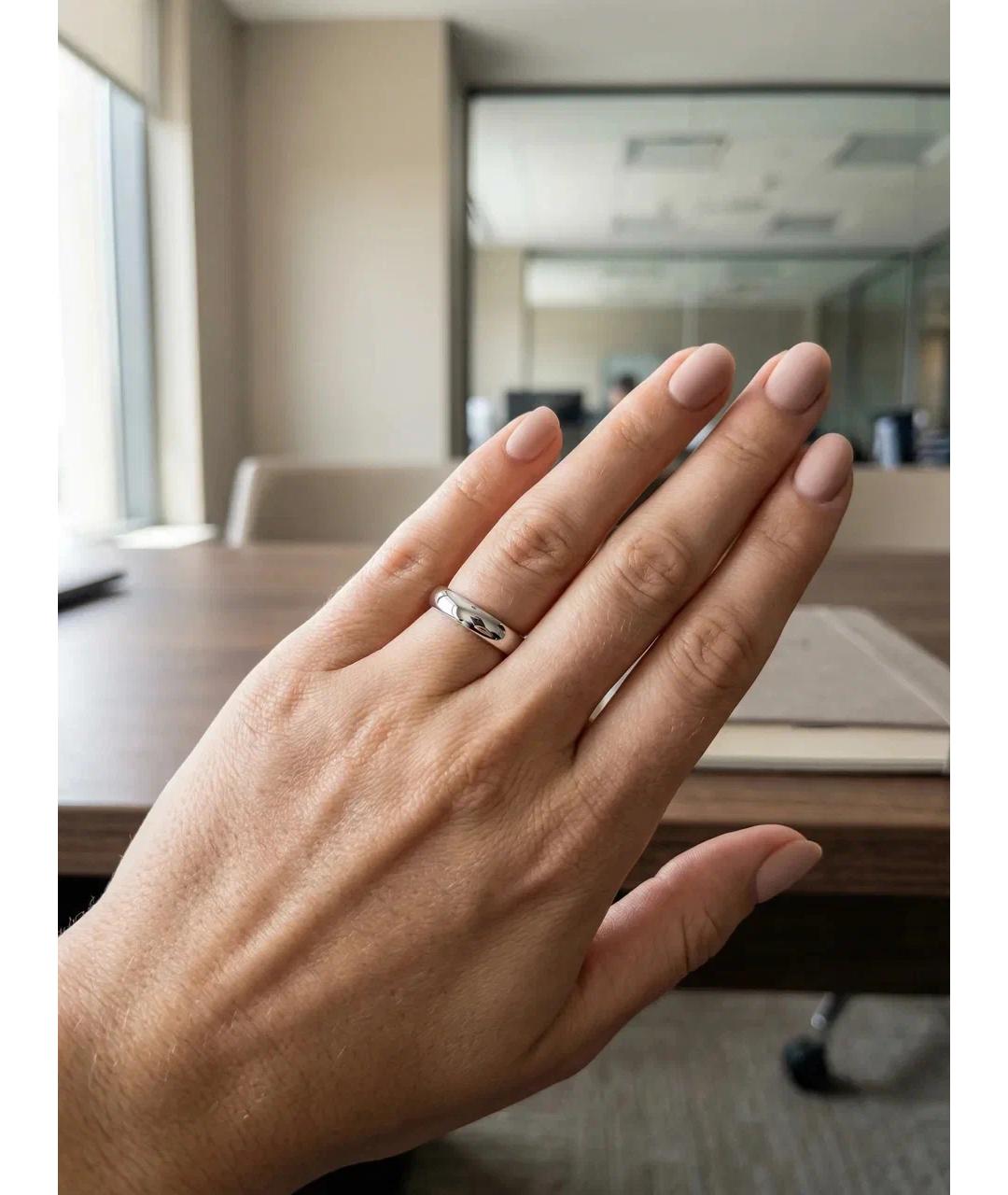 CARTIER Серебряное металлическое кольцо, фото 2