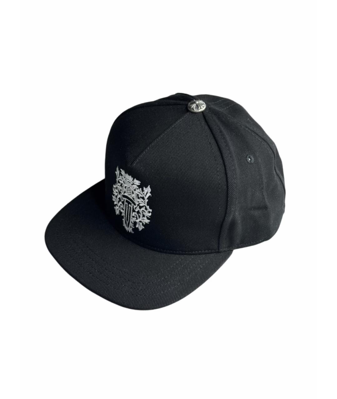 CHROME HEARTS Черная кепка/бейсболка, фото 4
