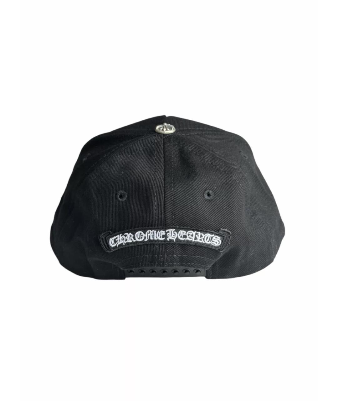 CHROME HEARTS Черная кепка/бейсболка, фото 2