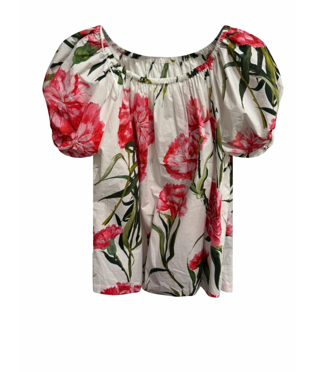 DOLCE&GABBANA Мульти хлопковая майка, фото 1