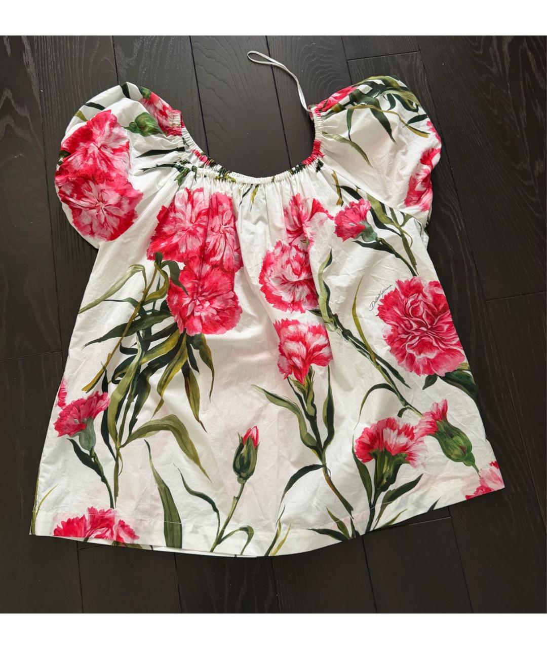 DOLCE&GABBANA Мульти хлопковая майка, фото 2