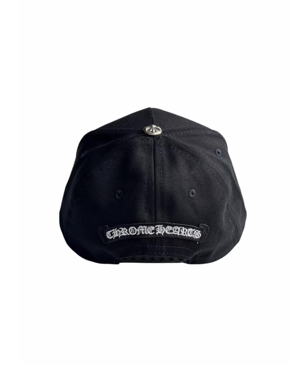 CHROME HEARTS Черная кепка/бейсболка, фото 2