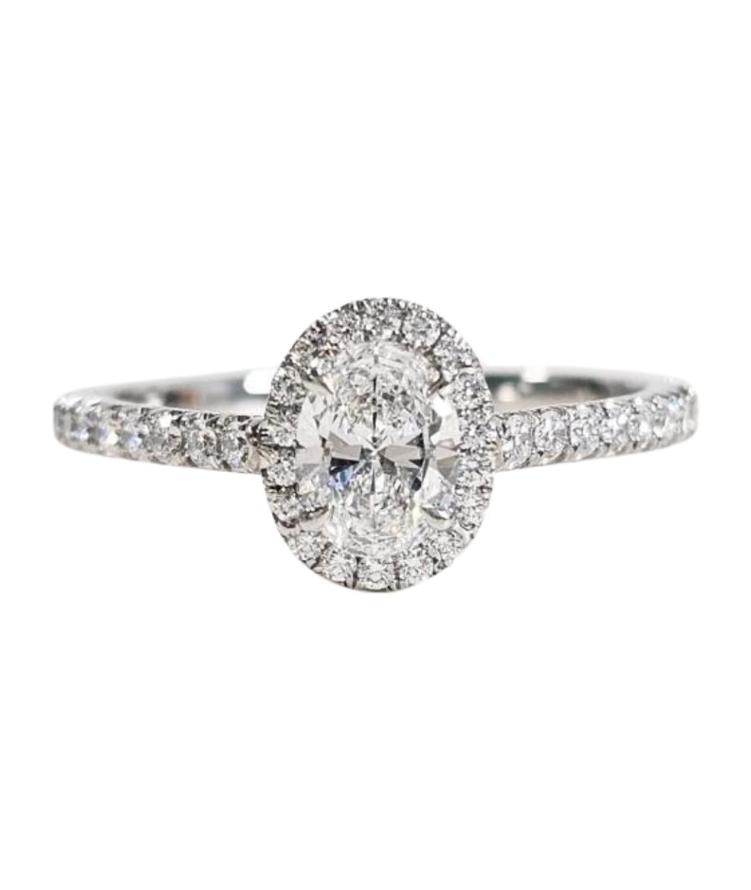 TIFFANY&CO Серебряное платиновое кольцо, фото 1