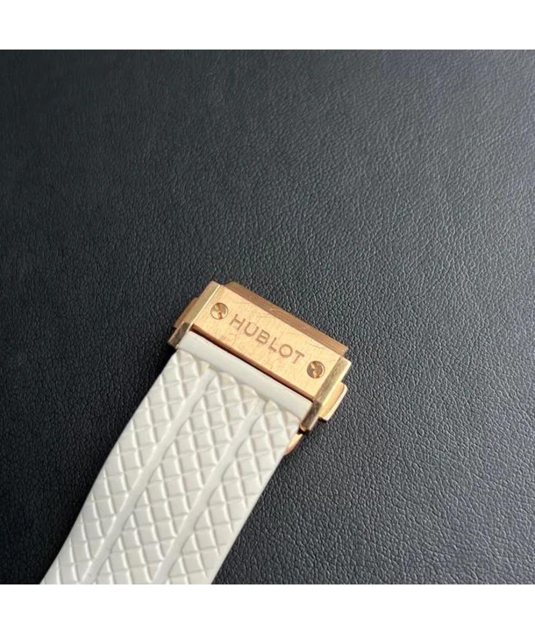 HUBLOT Белые часы из розового золота, фото 7