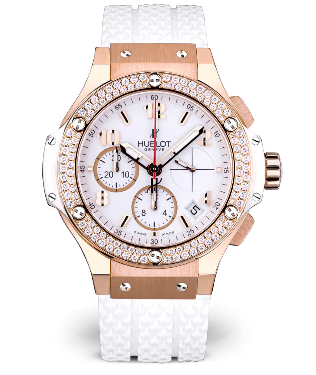HUBLOT Белые часы из розового золота, фото 1