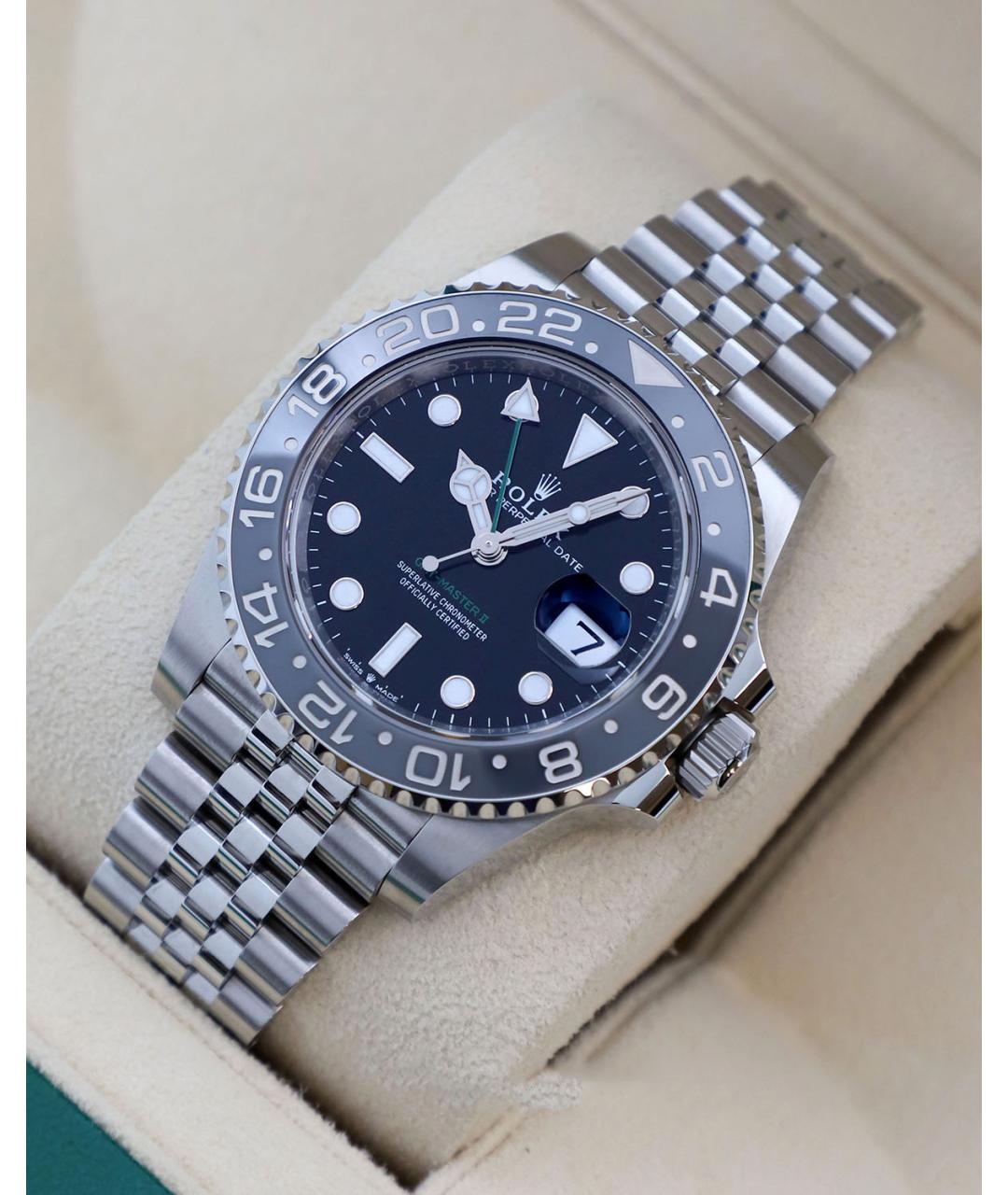 ROLEX Черные часы, фото 3