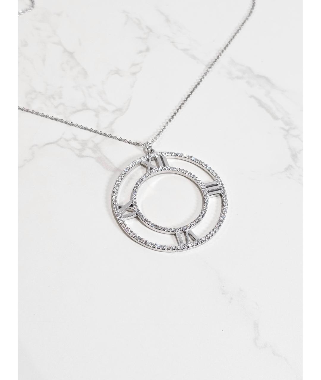 TIFFANY&CO Серебряное колье из белого золота, фото 2