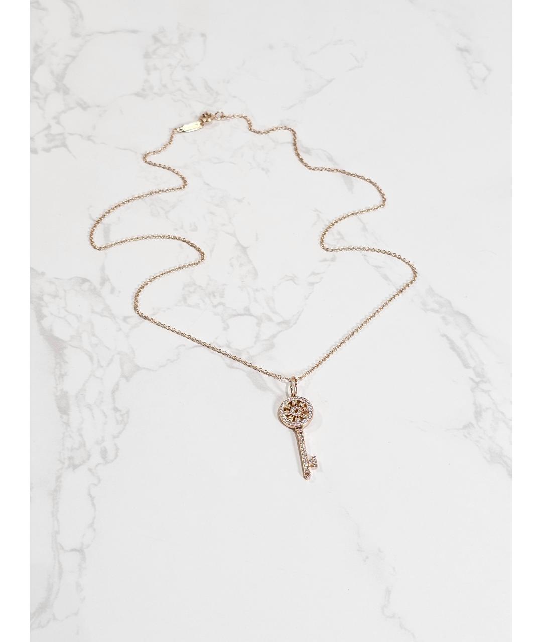 TIFFANY&CO Золотое колье из розового золота, фото 3