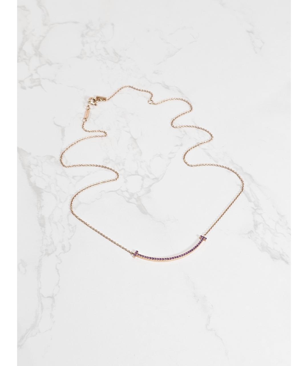 TIFFANY&CO Золотое колье из розового золота, фото 3