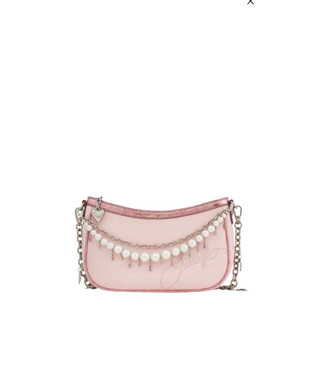 JUICY COUTURE Розовая сумка с короткими ручками, фото 8