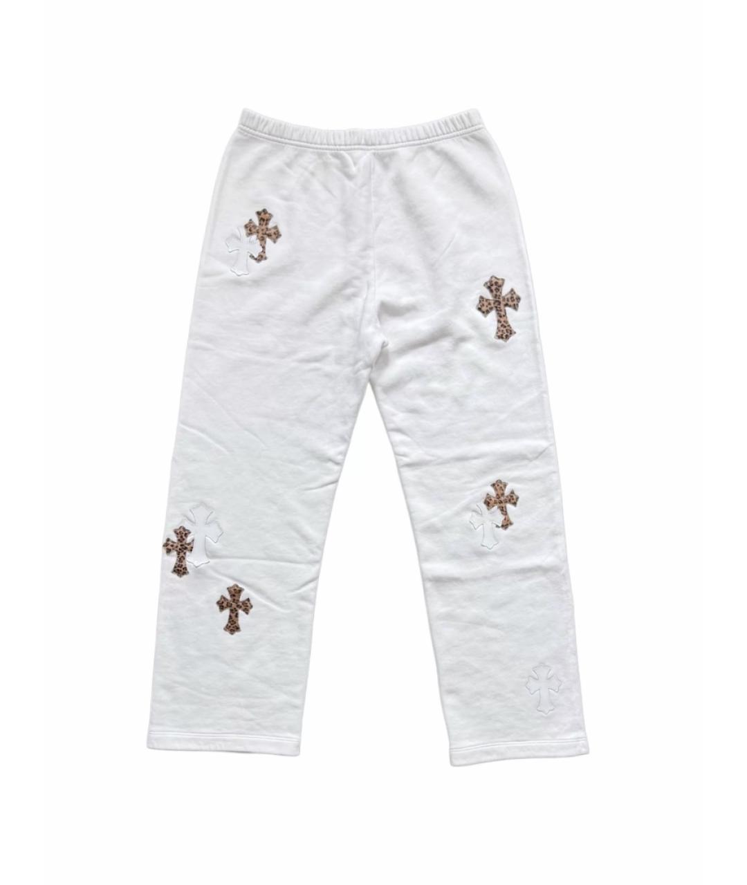 CHROME HEARTS Белые повседневные брюки, фото 5