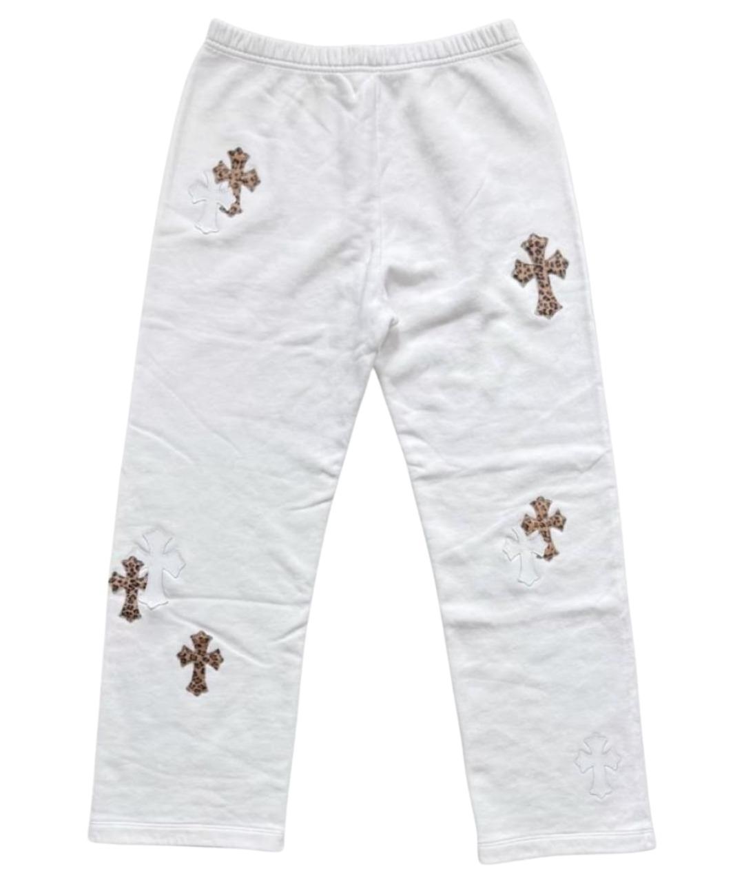 CHROME HEARTS Белые повседневные брюки, фото 1