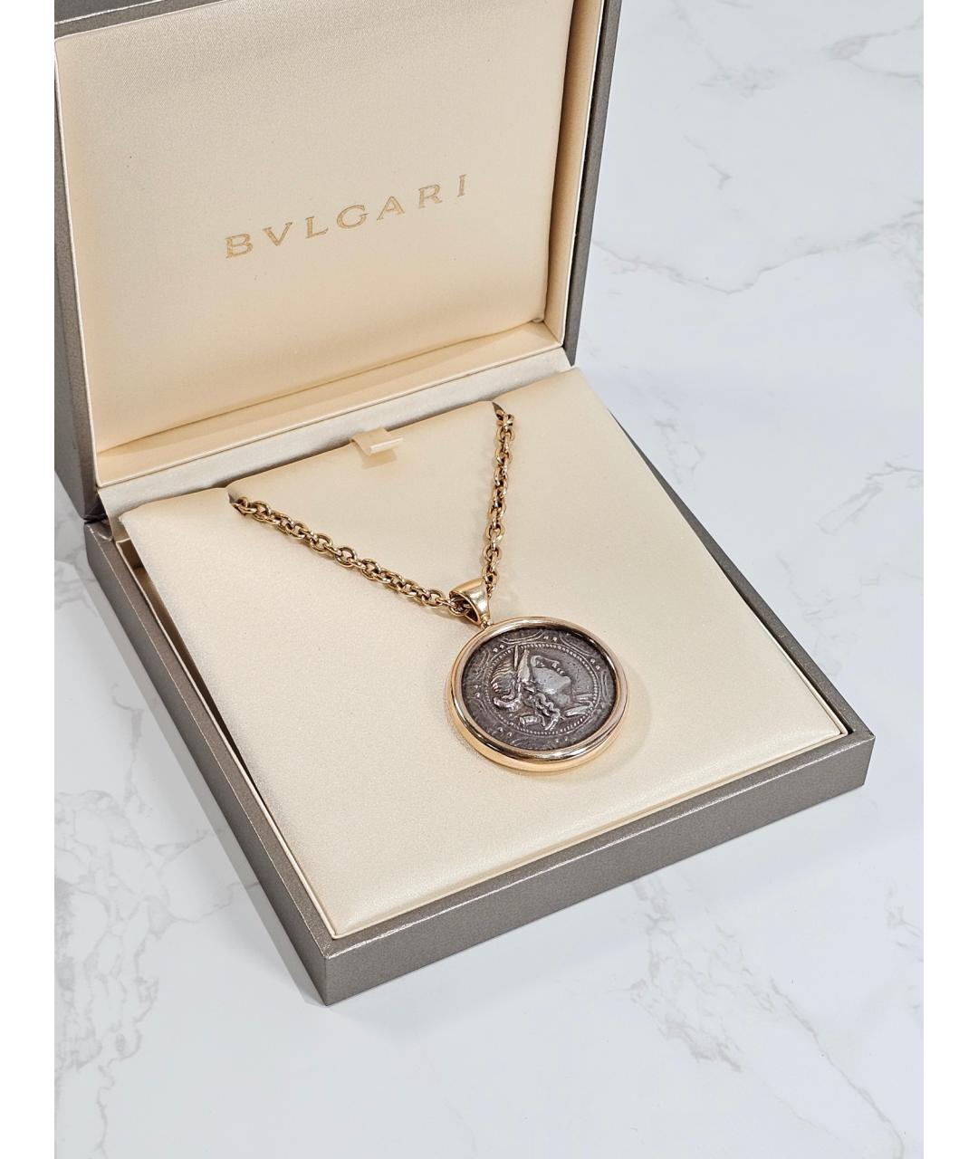 BVLGARI Золотое колье из розового золота, фото 2