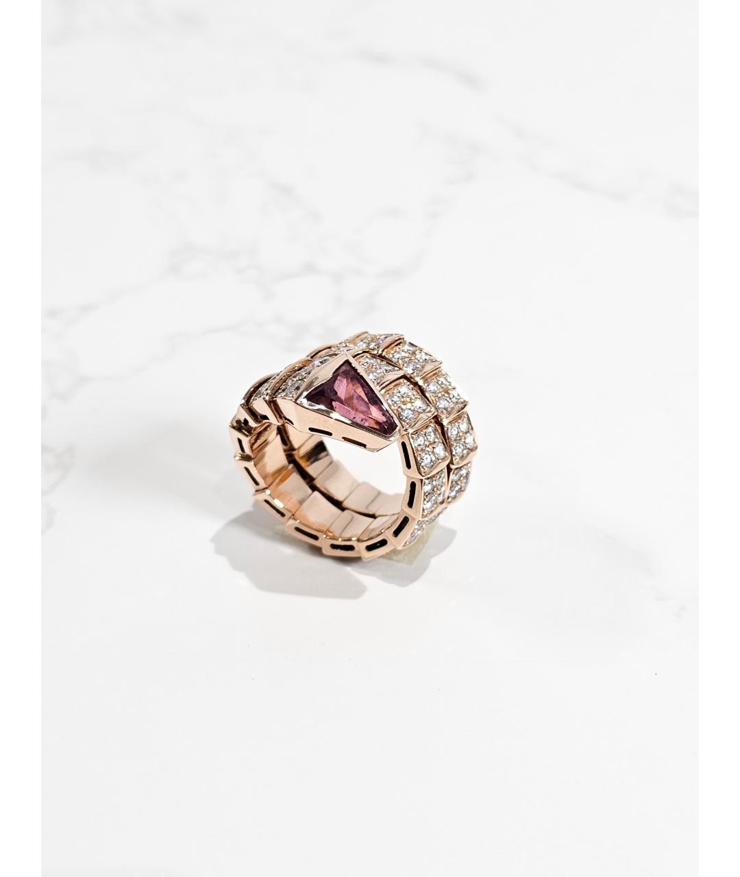 BVLGARI Золотое кольцо из розового золота, фото 4