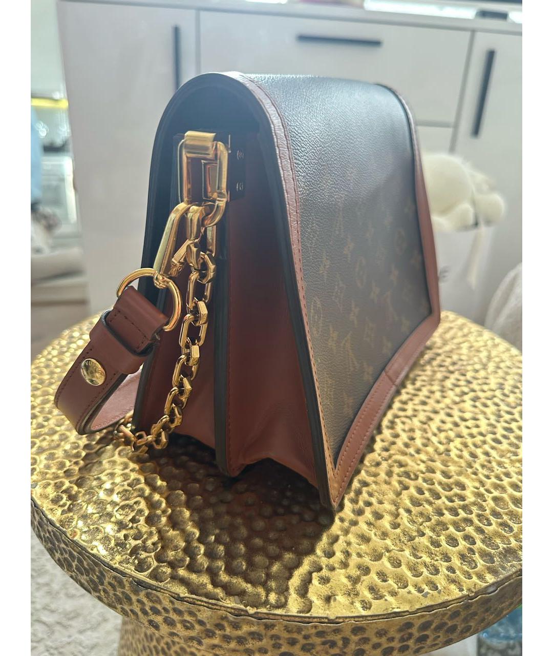 LOUIS VUITTON Коричневая сумка через плечо, фото 2