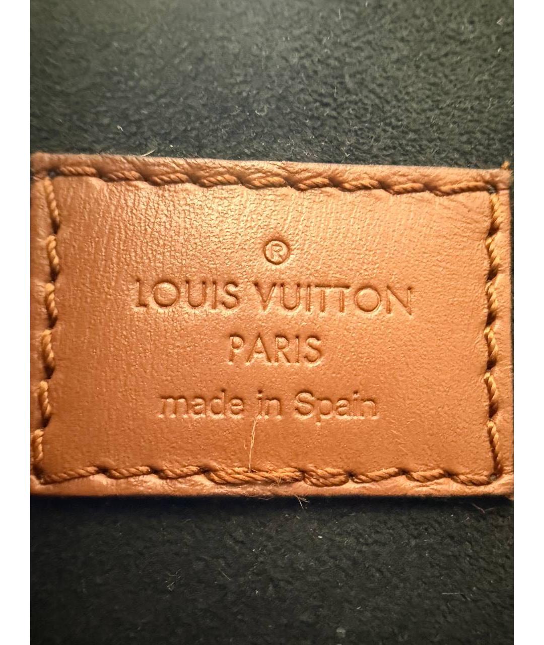 LOUIS VUITTON Коричневая сумка через плечо, фото 4