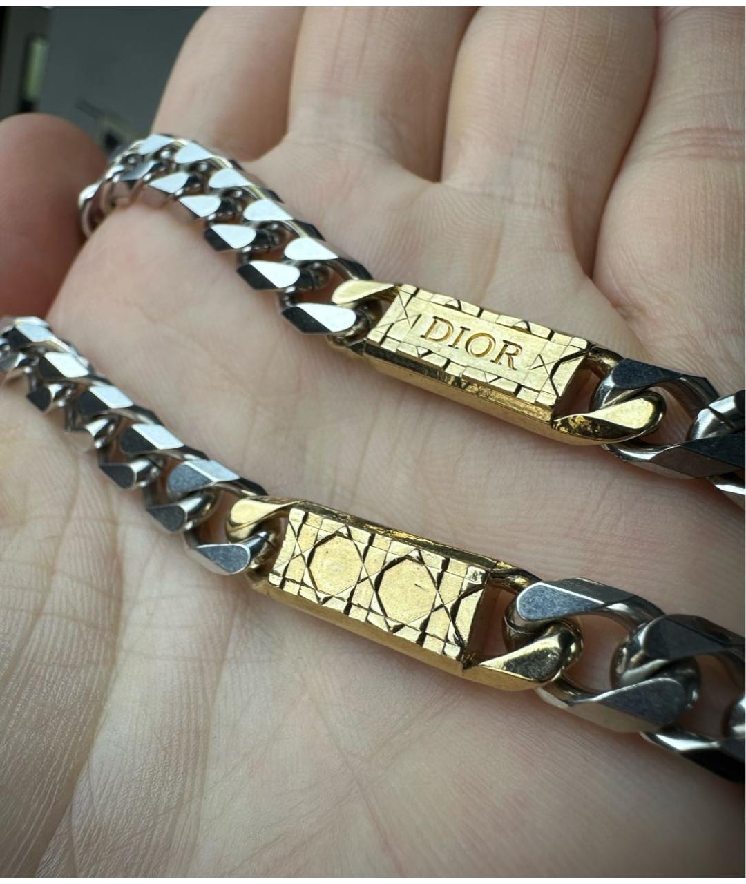 CHRISTIAN DIOR Серебряное колье, фото 5