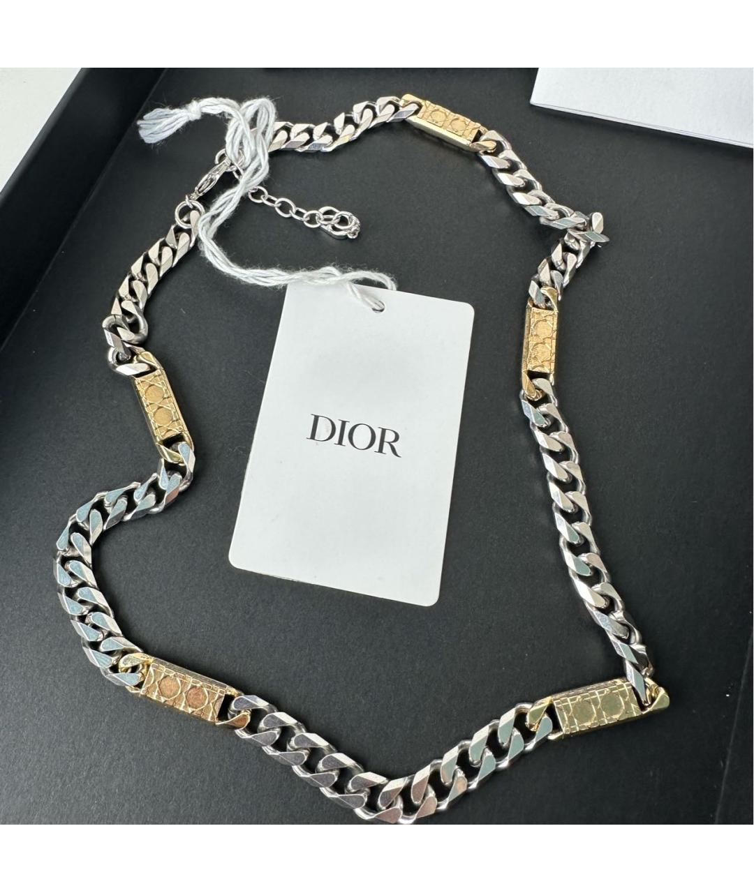 CHRISTIAN DIOR Серебряное колье, фото 8