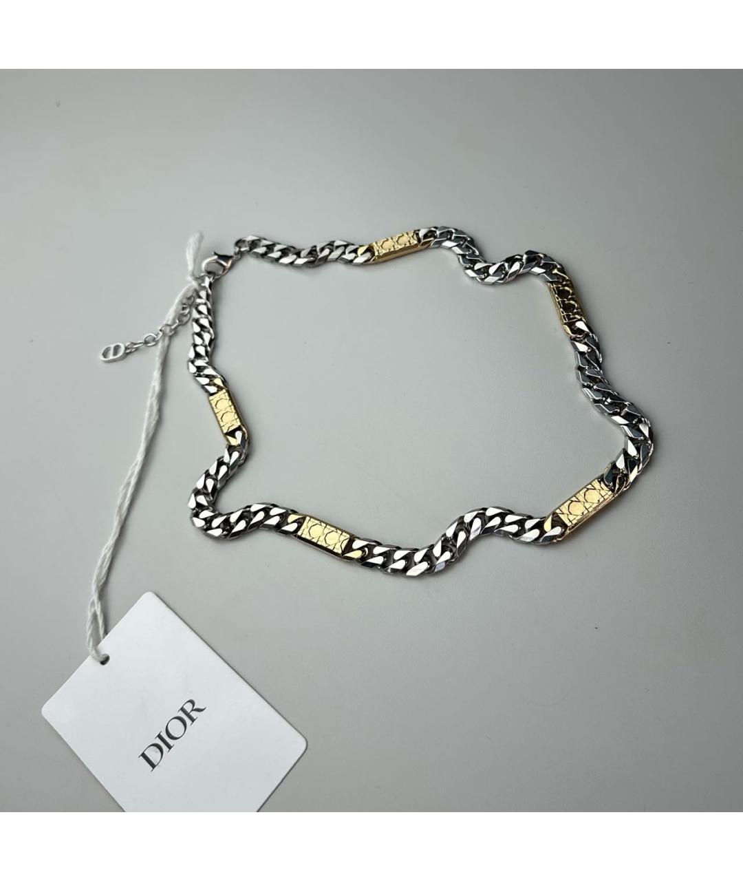 CHRISTIAN DIOR Серебряное колье, фото 6