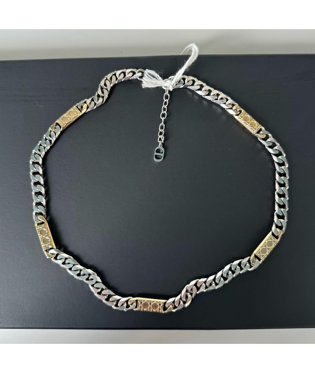 CHRISTIAN DIOR Серебряное колье, фото 2