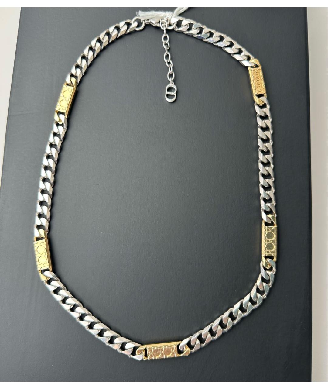CHRISTIAN DIOR Серебряное колье, фото 9