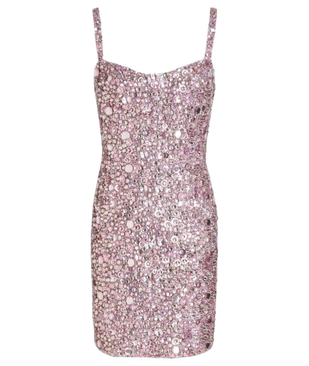 ZUHAIR MURAD Фиолетовое полиамидовое коктейльное платье, фото 1