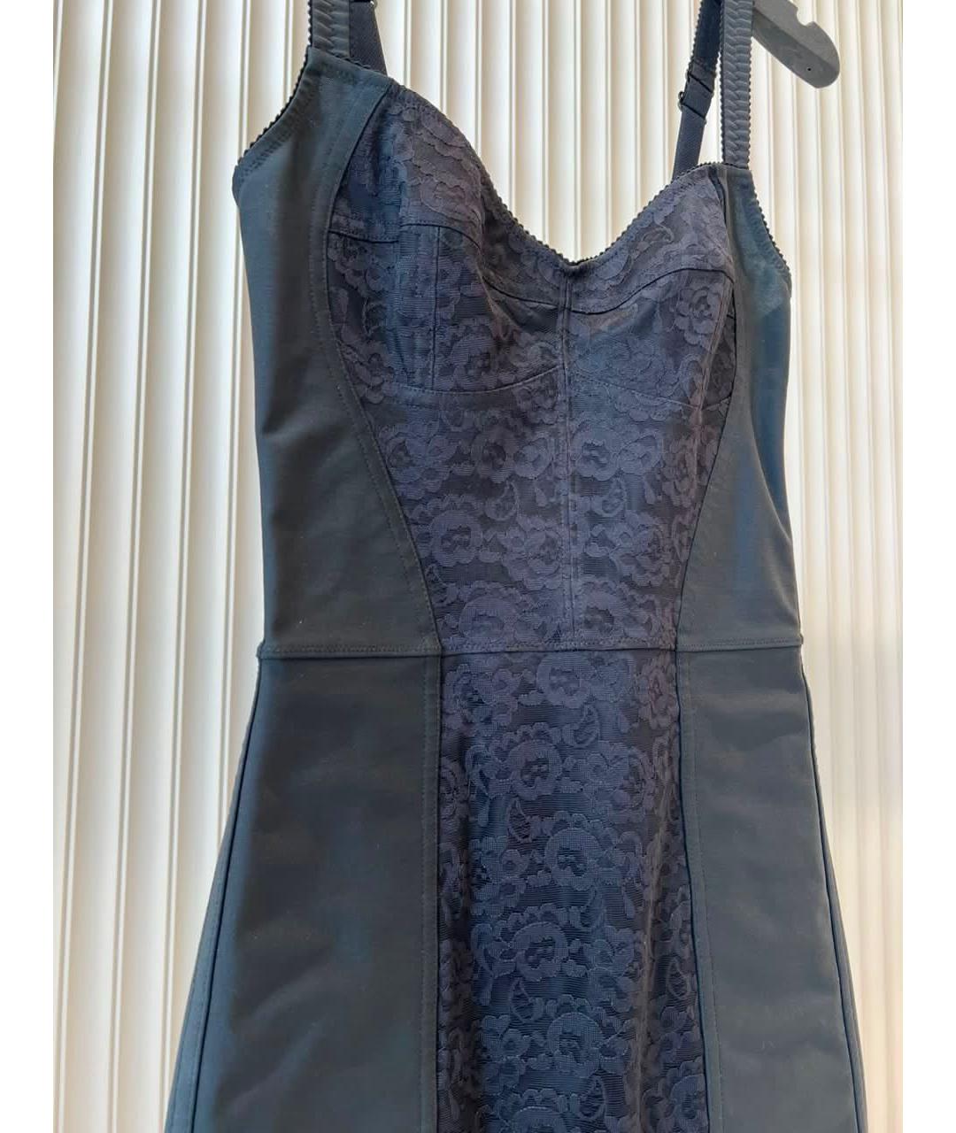 DOLCE&GABBANA Черное платье, фото 4