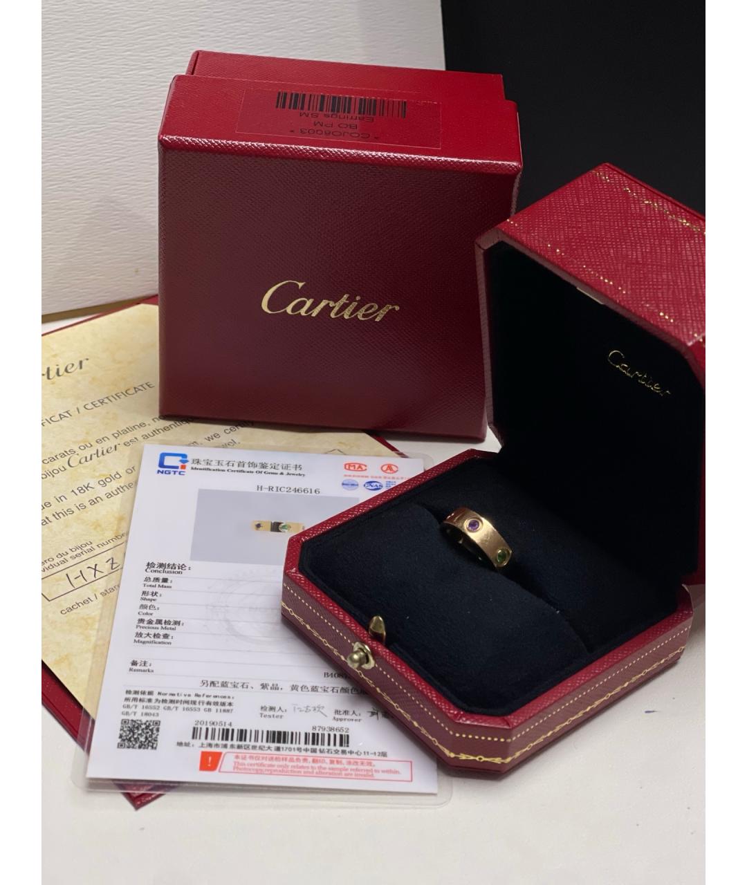 CARTIER Золотое кольцо из розового золота, фото 2