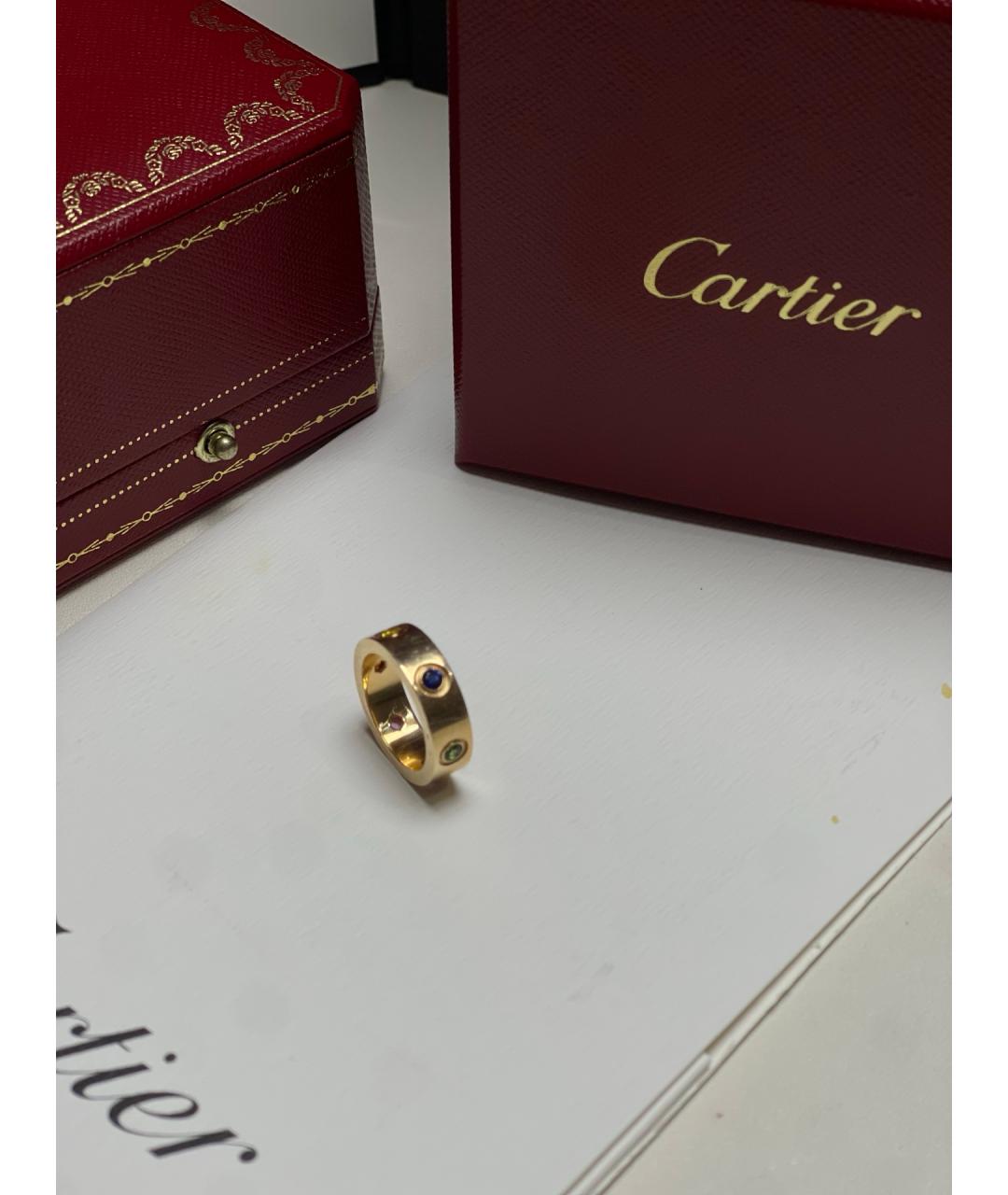CARTIER Золотое кольцо из розового золота, фото 5