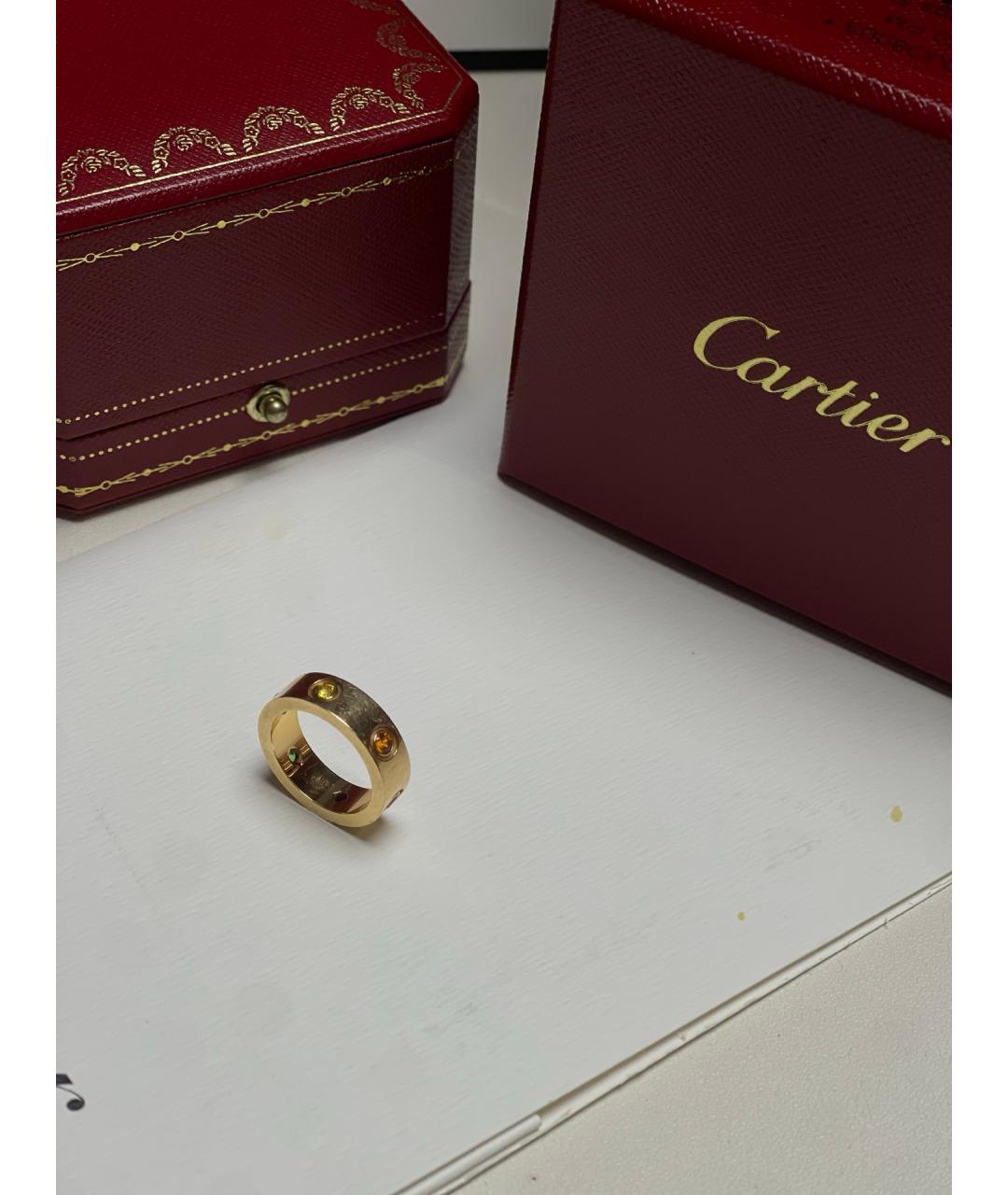 CARTIER Золотое кольцо из розового золота, фото 4