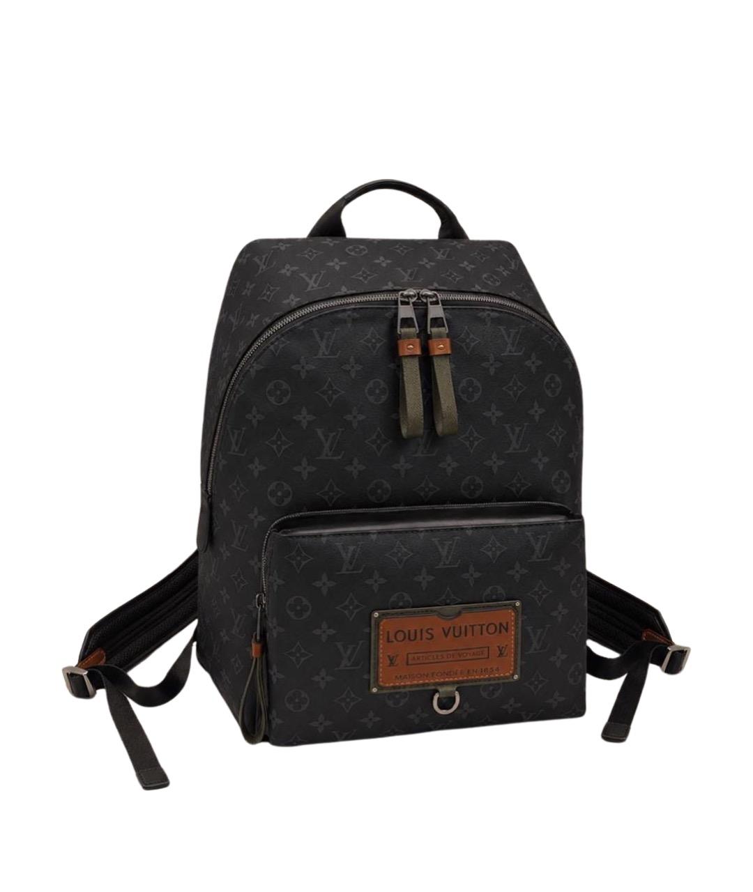 LOUIS VUITTON Черный рюкзак, фото 1