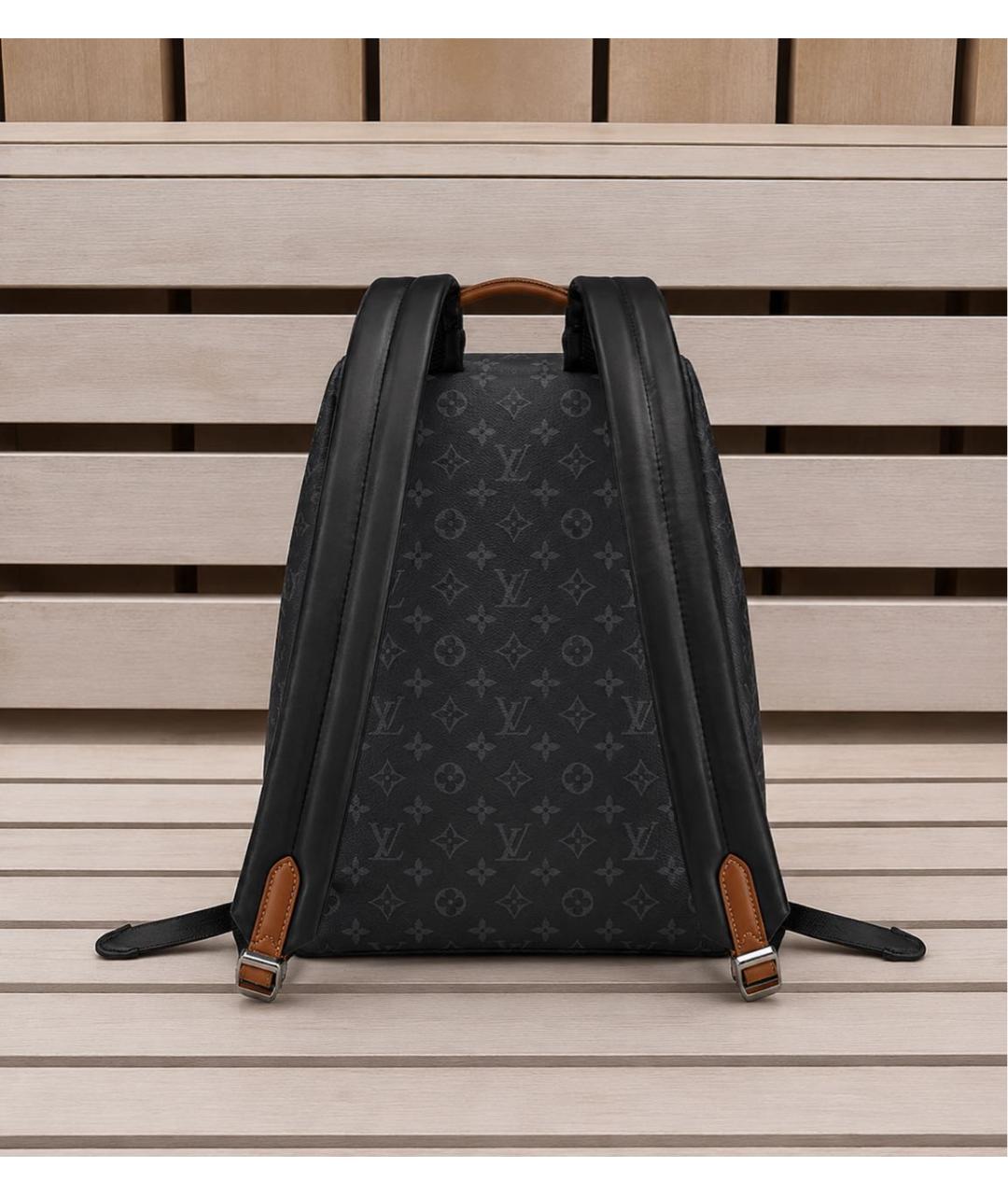 LOUIS VUITTON Черный рюкзак, фото 3