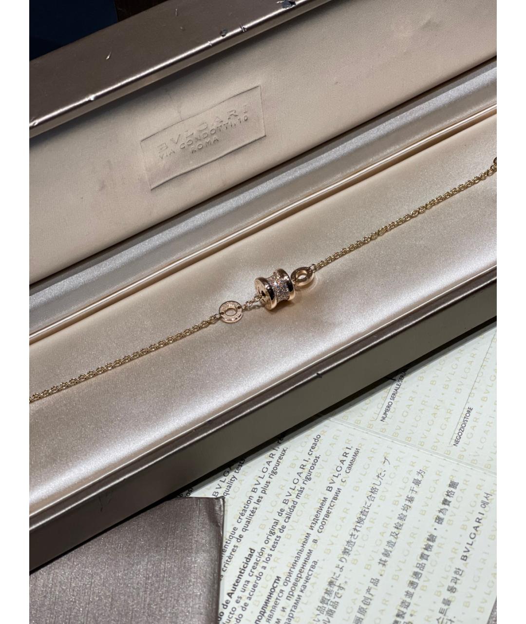 BVLGARI Золотой браслет из розового золота, фото 4