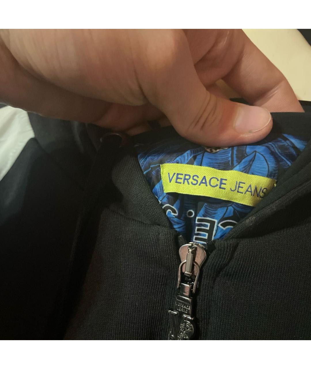 VERSACE JEANS COUTURE Мульти хлопковая куртка, фото 4