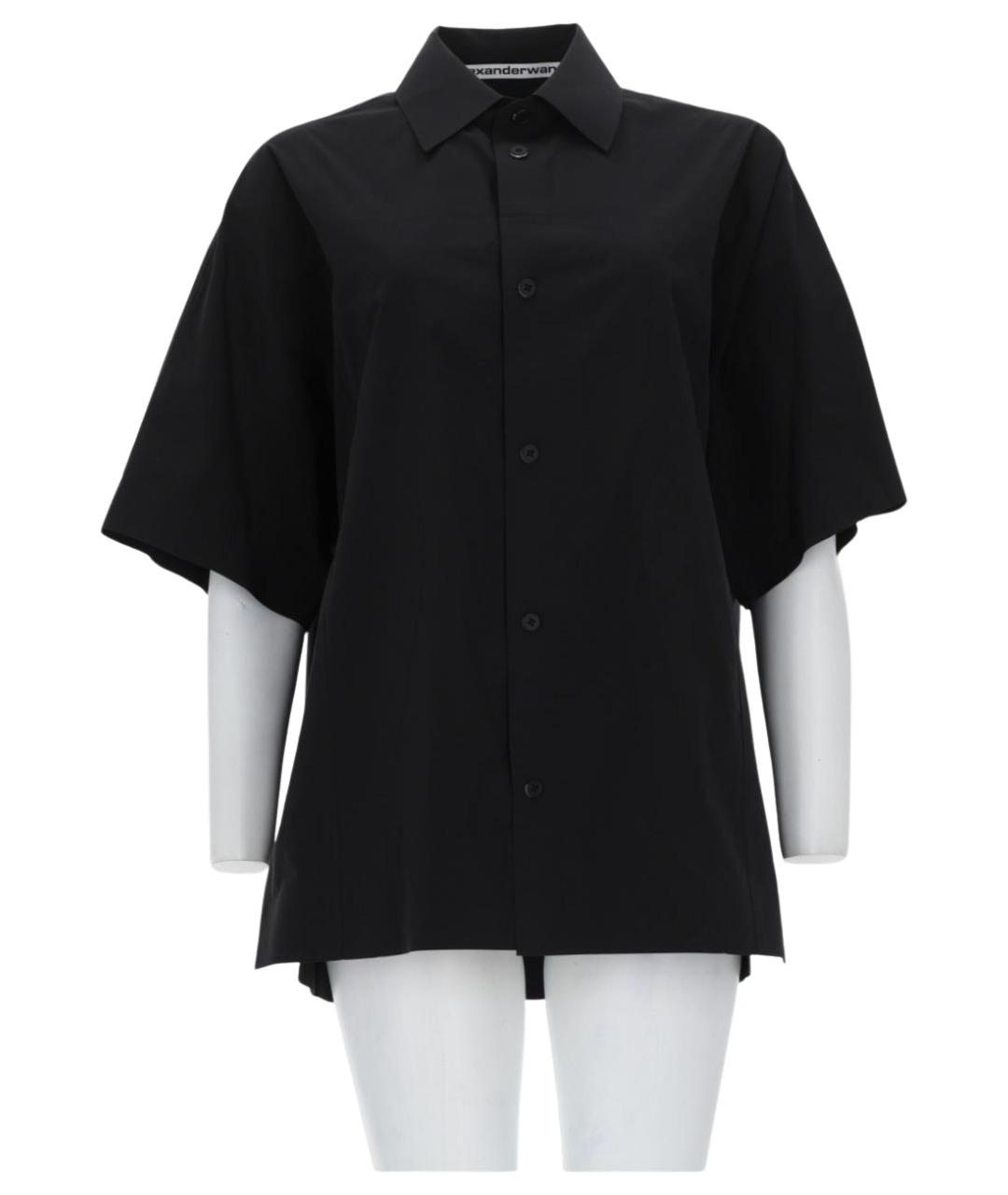 ALEXANDER WANG Черная полиэстеровая рубашка, фото 1