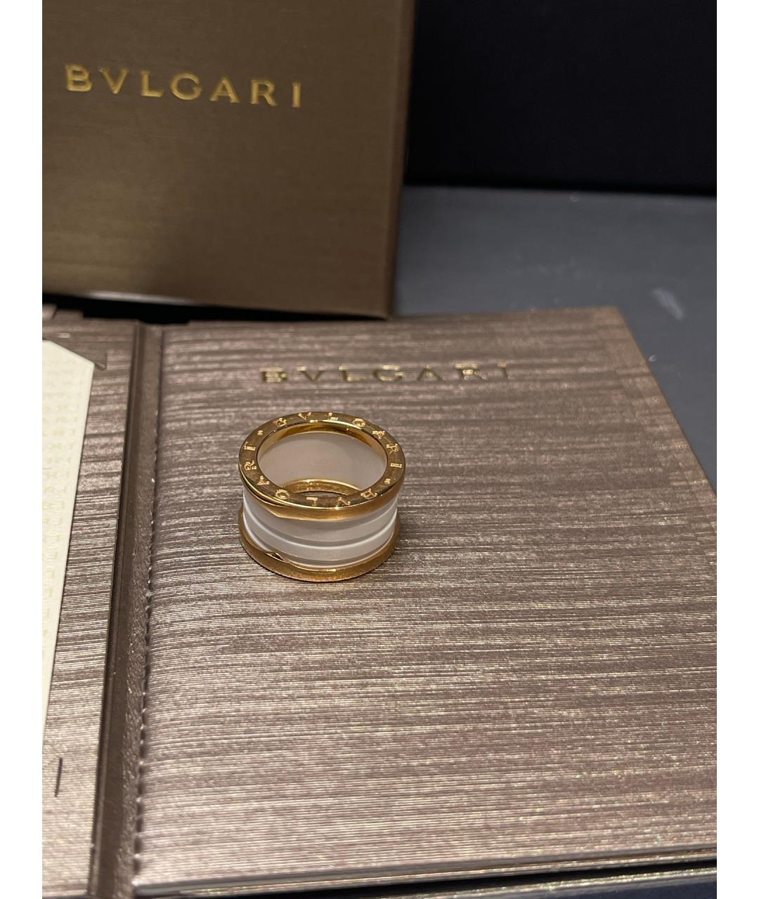 BVLGARI Золотое кольцо из розового золота, фото 3