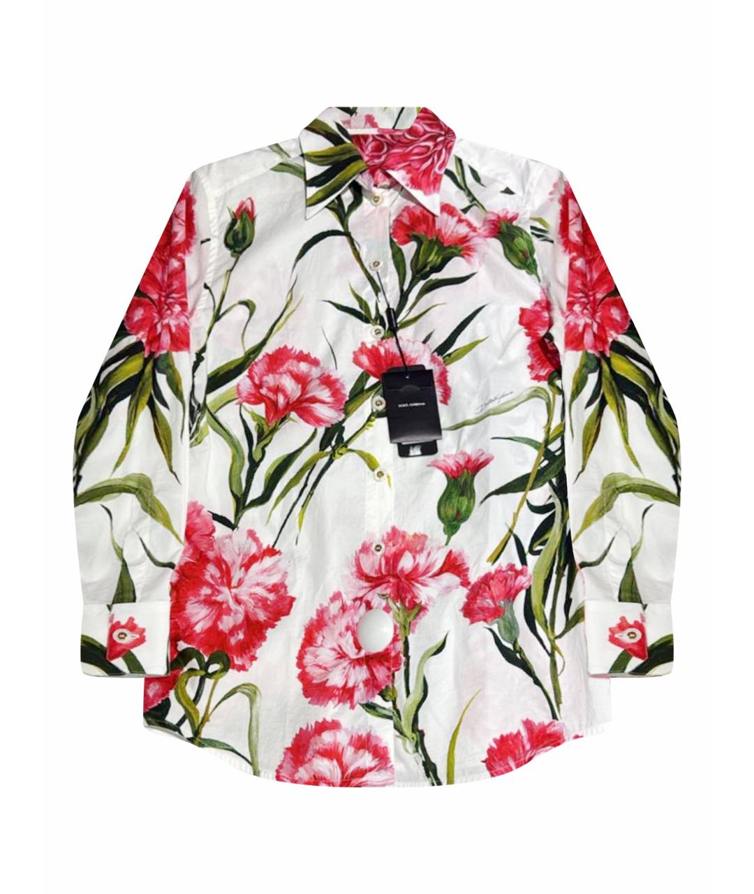 DOLCE&GABBANA Мульти хлопковая рубашка, фото 1