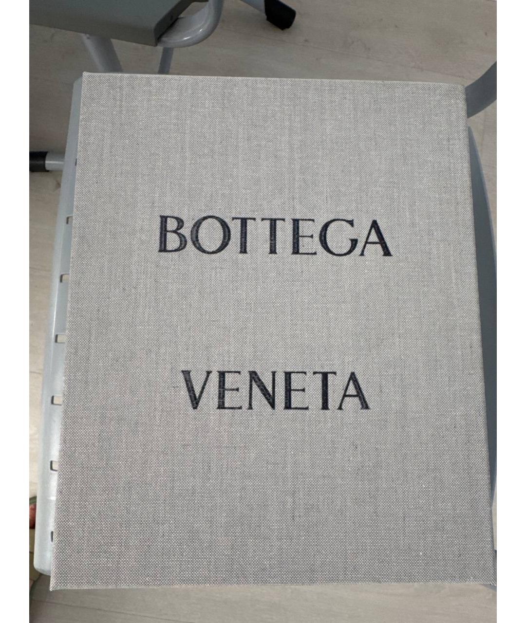 BOTTEGA VENETA Розовая кожаная сумка тоут, фото 9