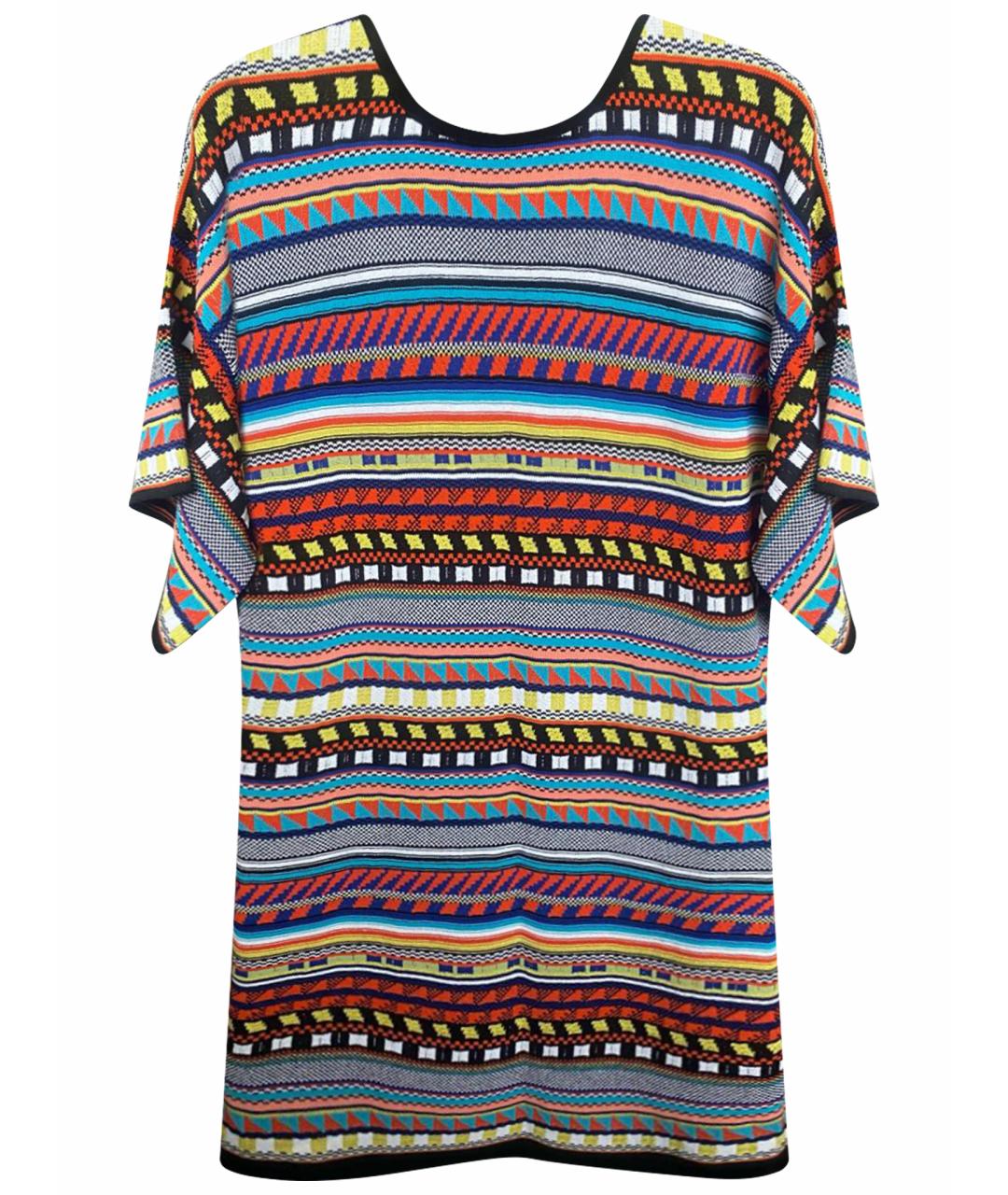 EMILIO PUCCI Мульти вискозное платье, фото 1