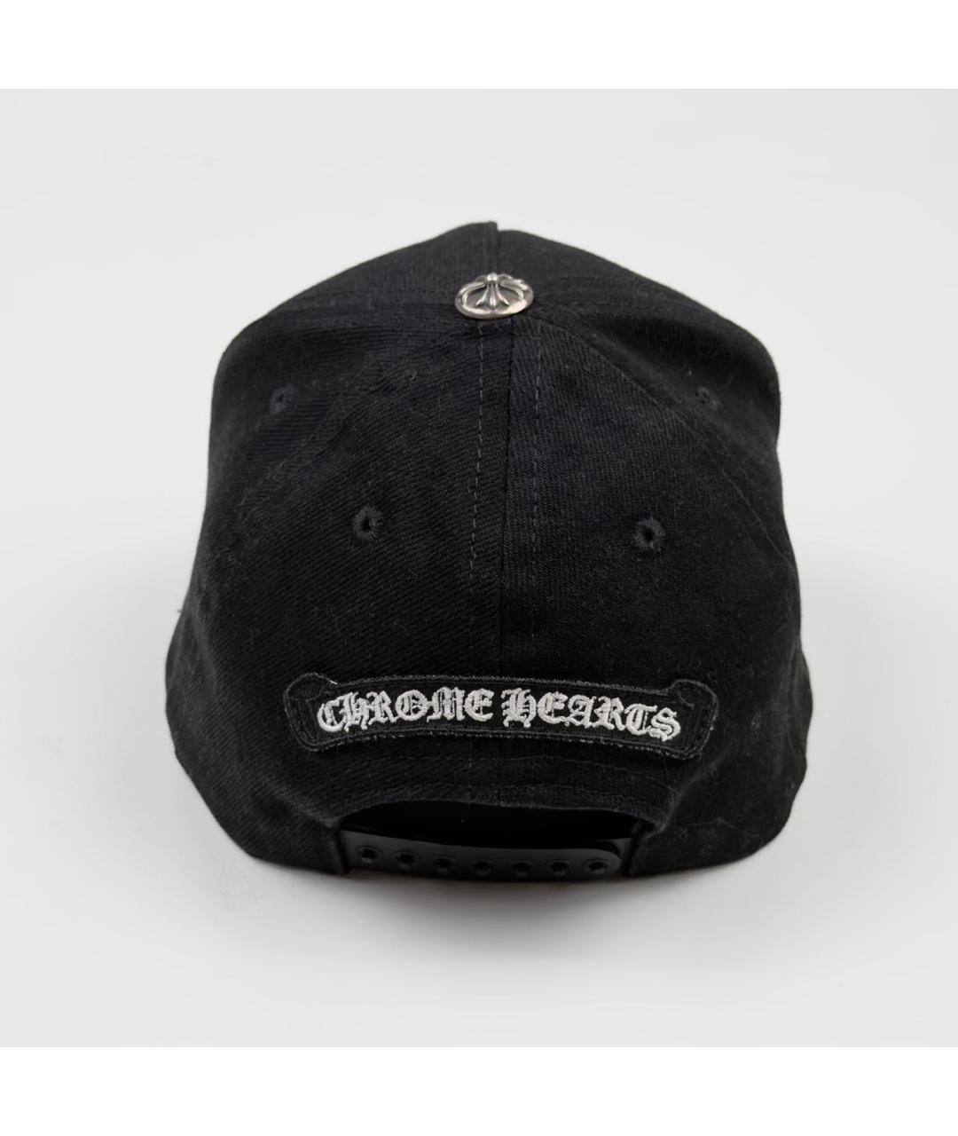CHROME HEARTS Черная хлопковая кепка/бейсболка, фото 2