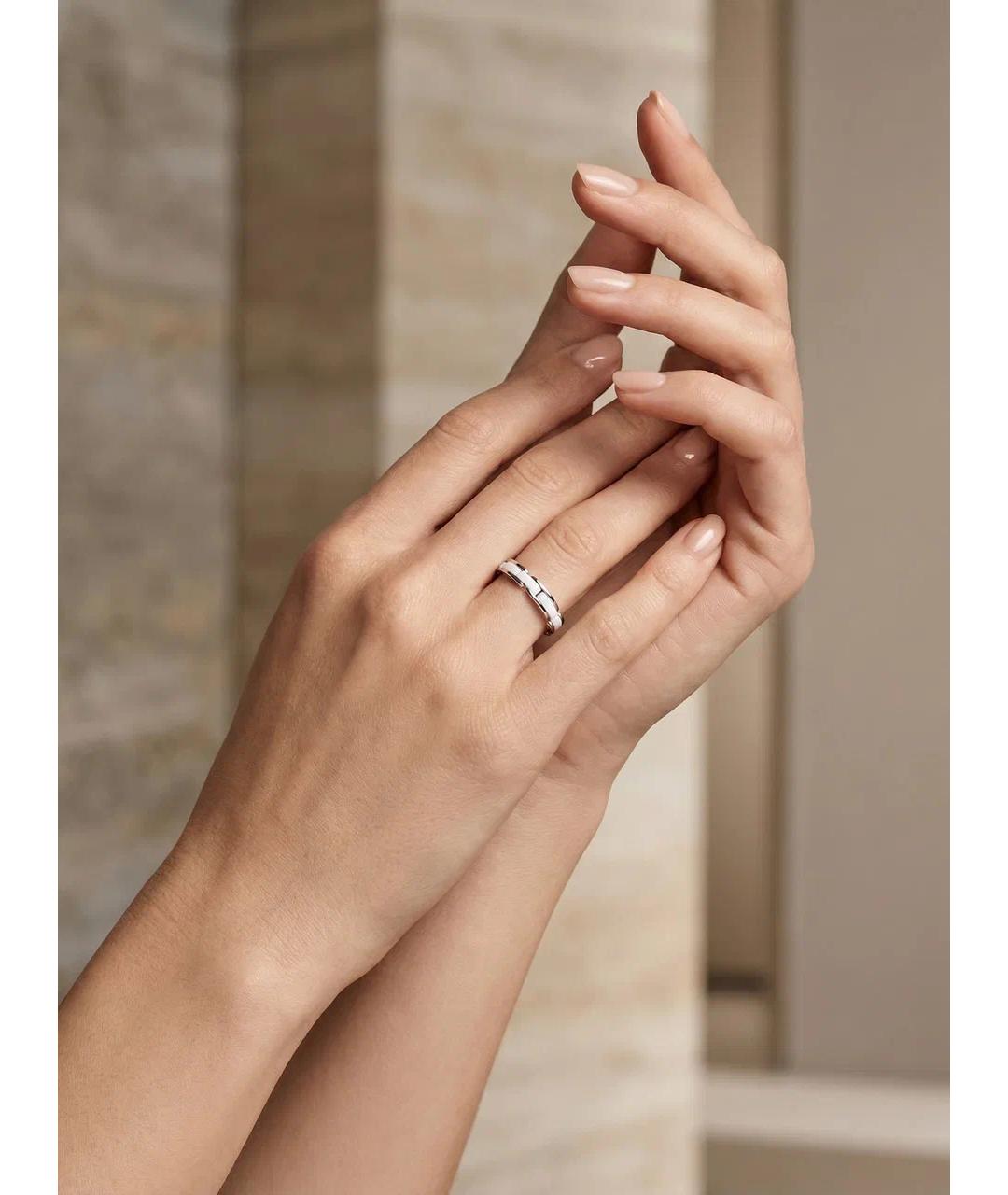 CHANEL Белое кольцо из белого золота, фото 2