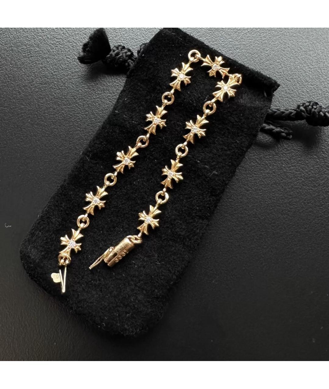 CHROME HEARTS Золотой браслет из желтого золота, фото 6