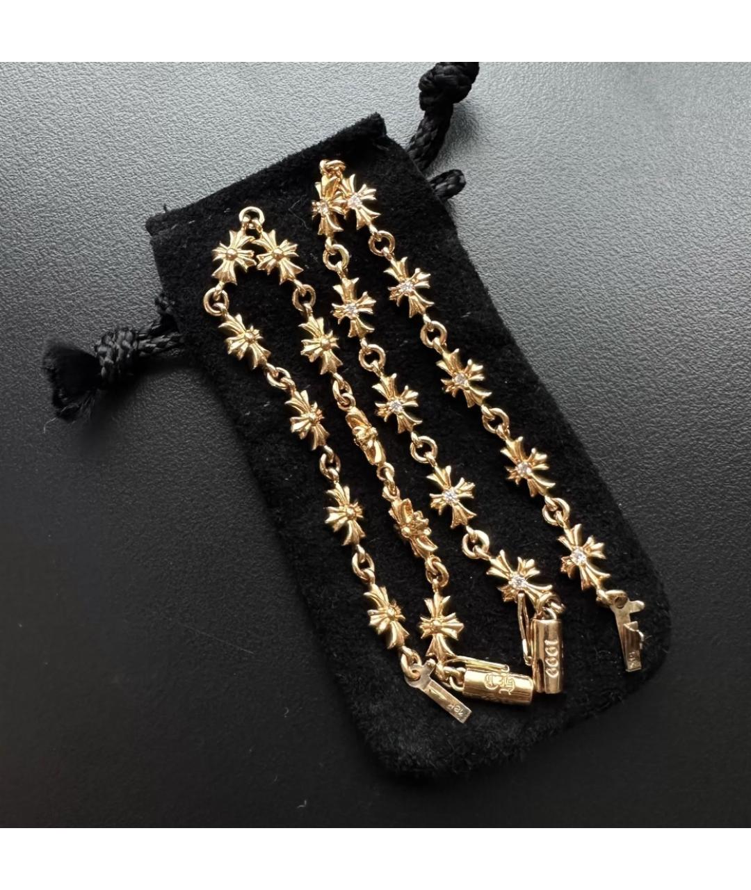 CHROME HEARTS Золотой браслет из желтого золота, фото 5