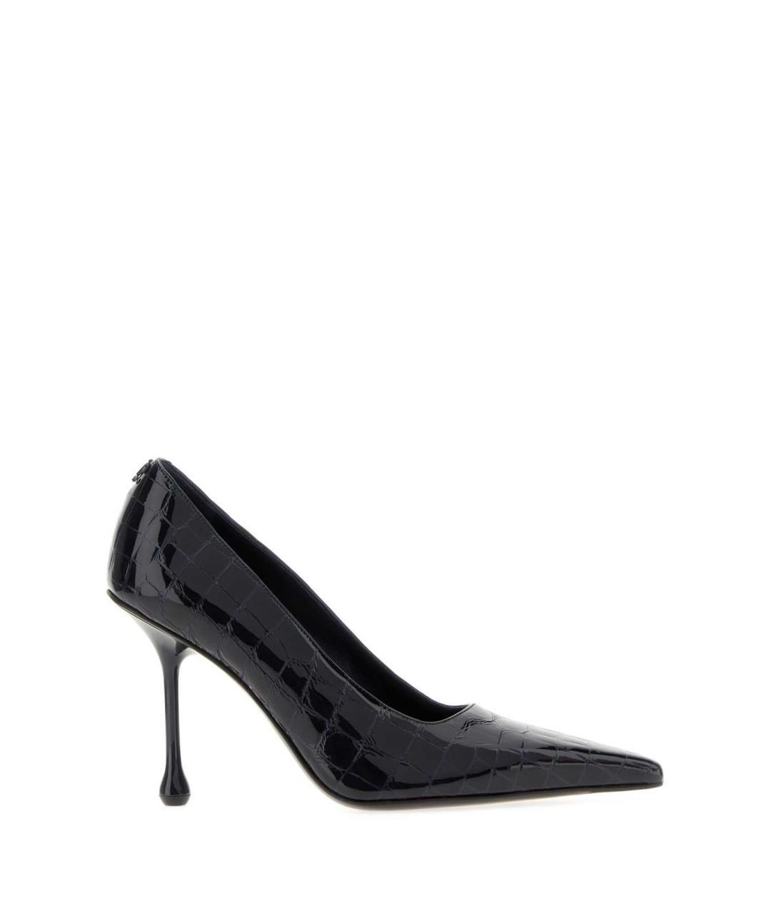 JIMMY CHOO Черные кожаные туфли, фото 1
