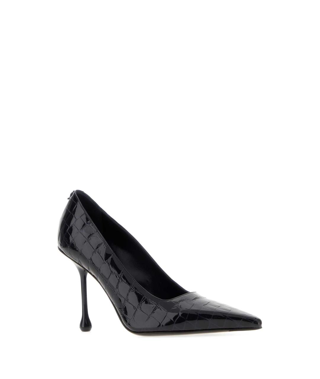 JIMMY CHOO Черные кожаные туфли, фото 2