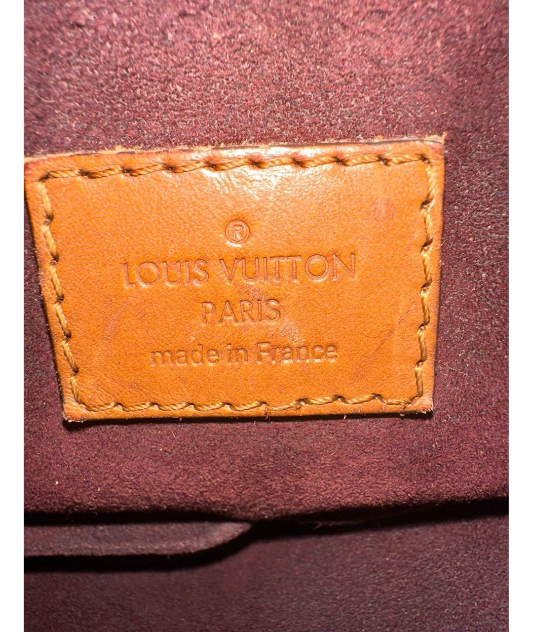 LOUIS VUITTON Коричневая сумка тоут, фото 3