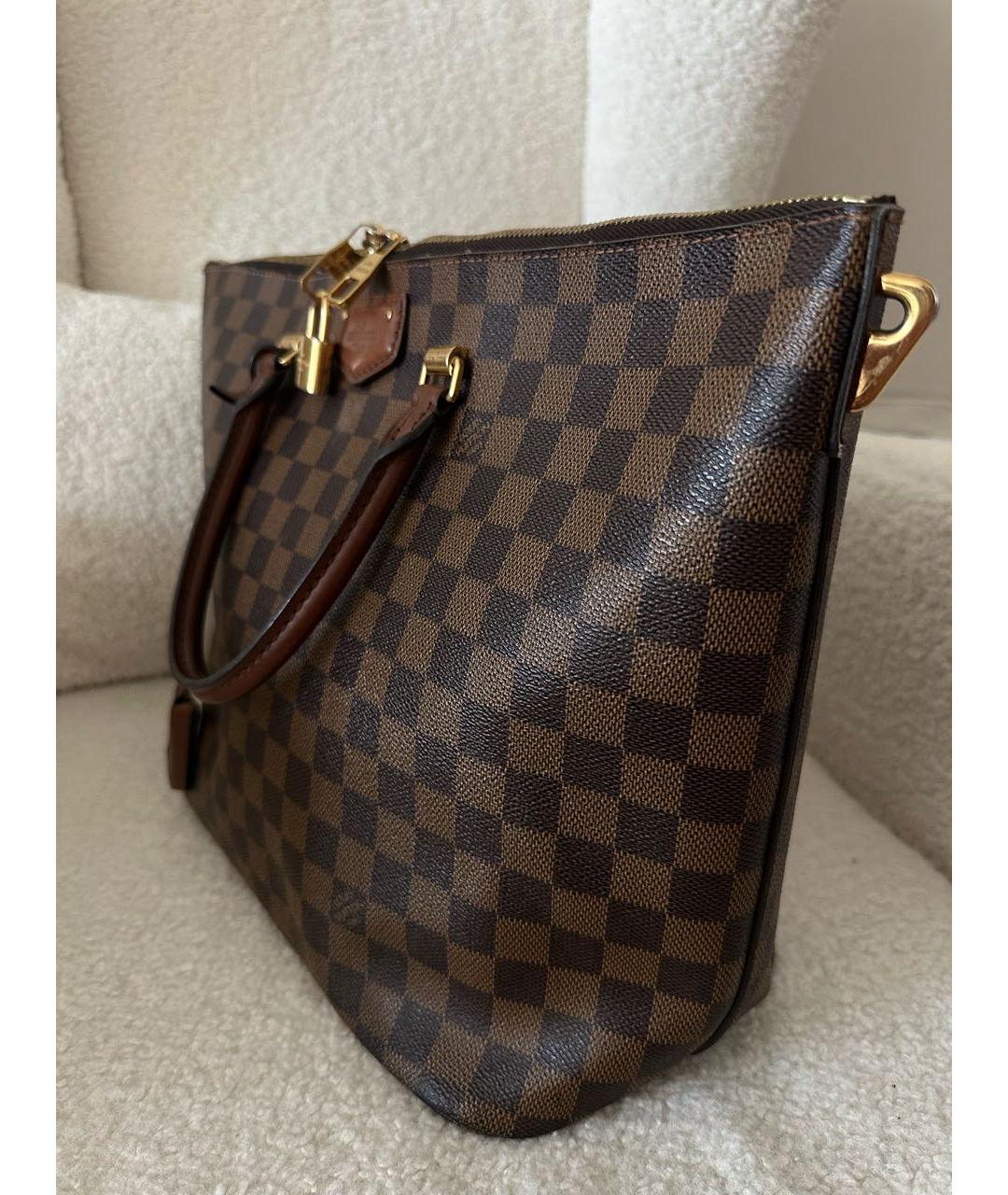 LOUIS VUITTON Коричневая сумка тоут, фото 2