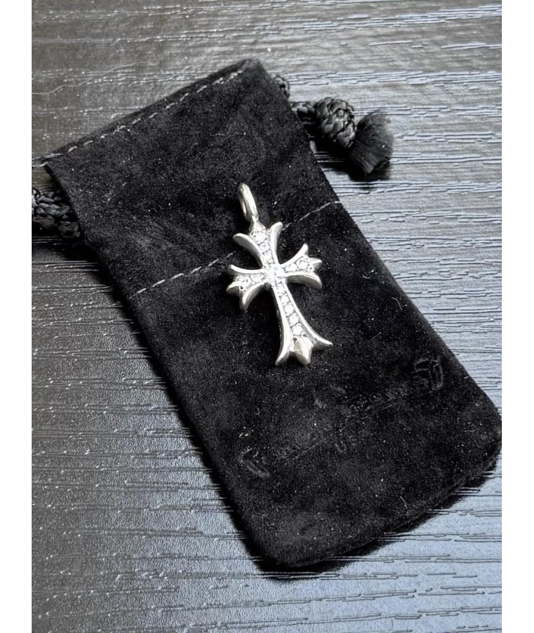 CHROME HEARTS Серебряная цепочка/подвеска, фото 2
