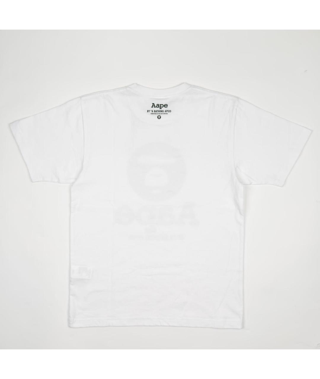 BAPE Белая хлопковая футболка, фото 2