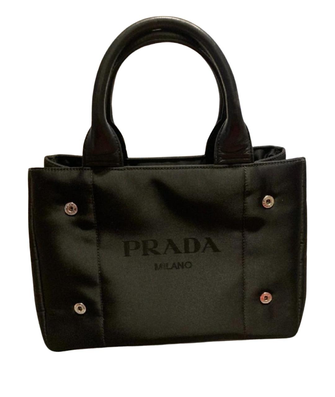 PRADA Черная сумка с короткими ручками, фото 1